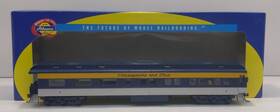 7826 Athearn Ho Scale Chesapeake And Ohio Observation Car #3 Ln/box