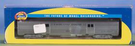 79061 Athearn Ho California Zephyr Streamlined Baggage Car 1100 Silver Antelope
