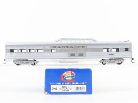 7913 Athearn Ho Scale Atsf Santa Fe Streamline Vista Dome Passenger #500
