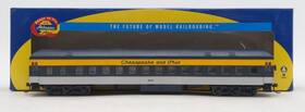 79473 Athearn Ho Chesapeake And Ohio Rtr Heavyweight Round Roof Coach #820 Ln/box