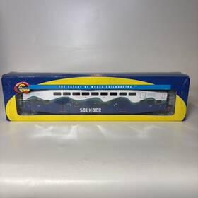 Athearn 797534025639 Ho Scale Seattle Sounder Bombardier Commuter Coach #231 2563