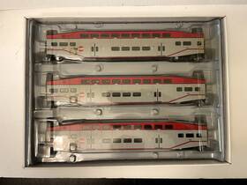Athearn 797534025882 Ho 2588 Caltrain 3 Car Set