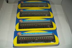 8505 Athearn 797534085015 Ho Napa Valley Wine Train 2 Observation Cars Coaches 8502 3 4 &5