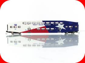 1003 Athearn 797534101661 N Scale Trinity Railway Express Bombardier Control Car #1003 -athearn 10166