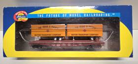Athearn 797534923836 Ho New T&p 50ft Flat Car With Two 25ft Bn Freight Trailers Brand