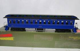84802 Athearn Roundhouse Ho B&o Baltimore Ohio Overland Coach Passenger Car #1528 Nos