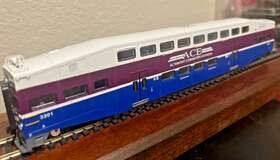 932-10120 Athearn Ace Altamont Commuter Express Bombardier Coach - Ho Scale With Interior New Rtr Oop