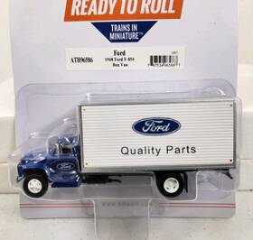 Ath96586 Athearn Aht96586 Rtr Ford Quality Parts 1968 F-850 Box Van Ho Scale New