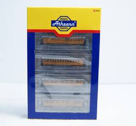 Ath-11933 Athearn N Scale 50ft Overland Passenger Cars Set Denver And Rio Grande Western Read