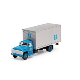 Ath10037 Athearn Ho Ford F850 Box Van Gn #d47 Vehicles