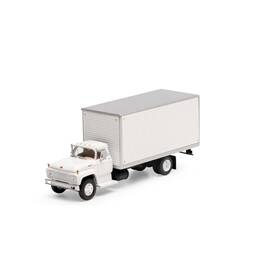 Ath10058 Athearn Ho Ford F850 Box Van White Vehicles