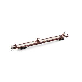 Ath14342 Athearn N F89f Trailer Ttx/brown #151212 Vehicles