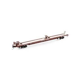 Ath14344 Athearn N F89f Trailer Ttx/brown #153247 Vehicles