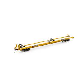 Ath14347 Athearn N F89f Trailer Ttx/yellow #153221 Vehicles