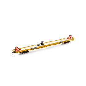 Ath14352 Athearn N F89f Trailer Rttx/yellow 1991 Logo #151741 Vehicles