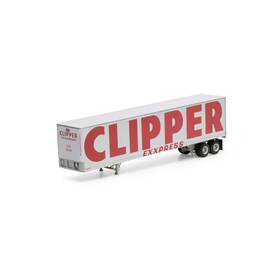 Ath16143 Athearn Ho 45ft Fruehauf Z-van Trailer Cxxz #250418 Vehicles