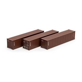 Ath16383 Athearn Ho 40ft Low Cube Container Tghu #1 3 Vehicles Ath16383 Athearn Ho 40ft Low Cube Container Tghu #1 3 Vehicles