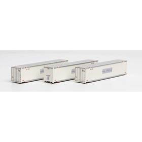 Ath17299 Athearn N 48ft Container Rail Bridge #2 3 Vehicles