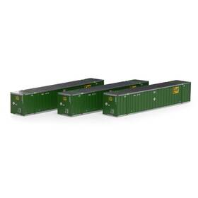 Ath17310 Athearn N 53ft Stoughton Containers Emp # 1 3 Vehicles
