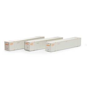 Ath17315 Athearn N 53ft Stoughton Containers Optimodal # 2 3 Vehicles