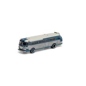 Ath17344 Athearn N Intercity Bus Teal And Cream Vehicles