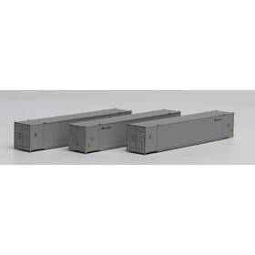 Ath17742 Athearn N 53ft Cimc Container Railpool #1 3 Vehicles