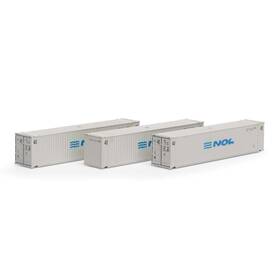 Ath17892 Athearn N 45ft Container Nol #1 3 Vehicles