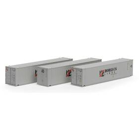 Ath17901 Athearn N 45ft Container Horizon Lines #2 3 Vehicles