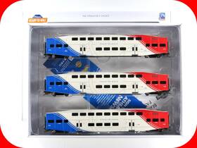 Ath25970 Athearn Ho Scale Utah Frontrunner Bombardier Set #202 212 213 - 25970 Rare