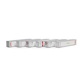 Ath28020 Athearn Ho 48ft Container Icsu #1 6 Vehicles Ath28020 Athearn Ho 48ft Container Icsu #1 6 Vehicles
