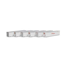 Ath28021 Athearn Ho 48ft Container Spdu #1 6 Vehicles