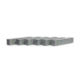 Ath28527 Athearn Ho 53ft Cimc Container Cofc Logistics #1 6 Vehicles