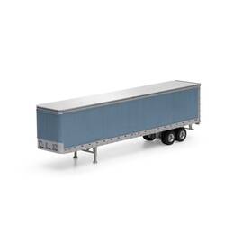 Ath29082 Athearn Ho 45ft Smooth Side Trailer Metallic Blue Vehicles
