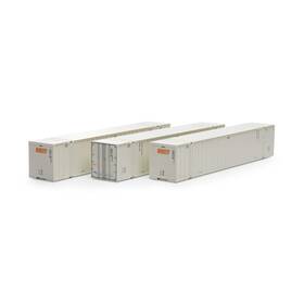 Ath40129 Athearn Ho Rtr 53ft Stoughton Containers Schneider # 23 Vehicles