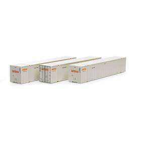 Ath40130 Athearn Ho Rtr 53ft Stoughton Containers Optimodal # 1 3 Vehicles