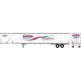 Ath72812 Athearn Ho Rtr 53ft Wabash Plate Trailermillis Transfer #3 Vehicles