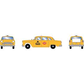 Ath74121 Athearn Ho Rtr 1950s Taxi Downtown Vehicles