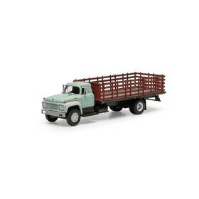 Ath84722 Athearn Ho Ath Ford F-850 Stakebed Primer Green Vehicles