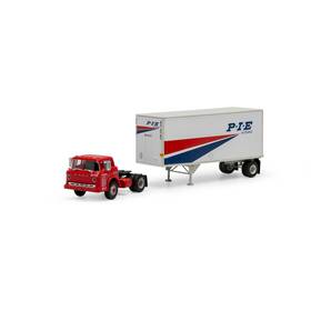 Ath90990 Athearn Ho Rtr Ford C/28ft Trailer Pie Vehicles