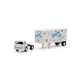 Ath90992 Athearn Ho Rtr Ford C/28ft Trailer Hostess Vehicles