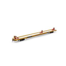 Athg69603 Athearn Ho F89f Trailer Rttx/yellow 1991 Logo #151870 Vehicles