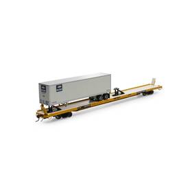 Athg69608 Athearn Ho F89f Trailer/40ft Trailer Ttx #155695 Mpz Vehicles