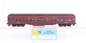 1492 Athearn / Bev-bel Ho Scale Heavyweight Lehigh Valley Clerestory Roof Coach Kadees