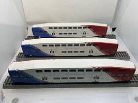 25934 Athearn Genesis Ho Scale Bombardier Utah Transit Auth Set Of 3 #201 #204 #207 #25934