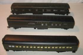 3370-204-1517 Athearn & Rivarossi Ho Scale Observation And Western Pacific Santa Fe Chair Cars