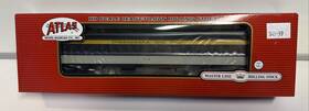 20001715 Atlas Ho Scale C&o Chesapeake And Ohio Paired Window Coach Car #716
