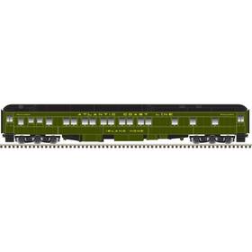 20006604 Atlas Ho Atlantic Coast Line Inch Island Home Pullman 10-1-1 Sleeper Car