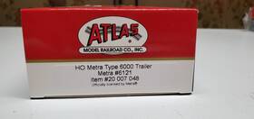 20007048 Atlas Metra Chicago Coach #6121 Commuter 6000 Trailer #200070450048 Ho Scale 20007048 Atlas Metra Chicago Coach #6121 Commuter 6000 Trailer #200070450048 Ho Scale