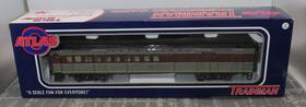 Atlas 2001205-1 Trainman Lackawanna 60 Combine Car 3 Rail #722 O Scale