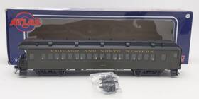 2002751-2 Atlas O 2-rail Chicago And North Western 60ft Observation Car #403 Ln/box